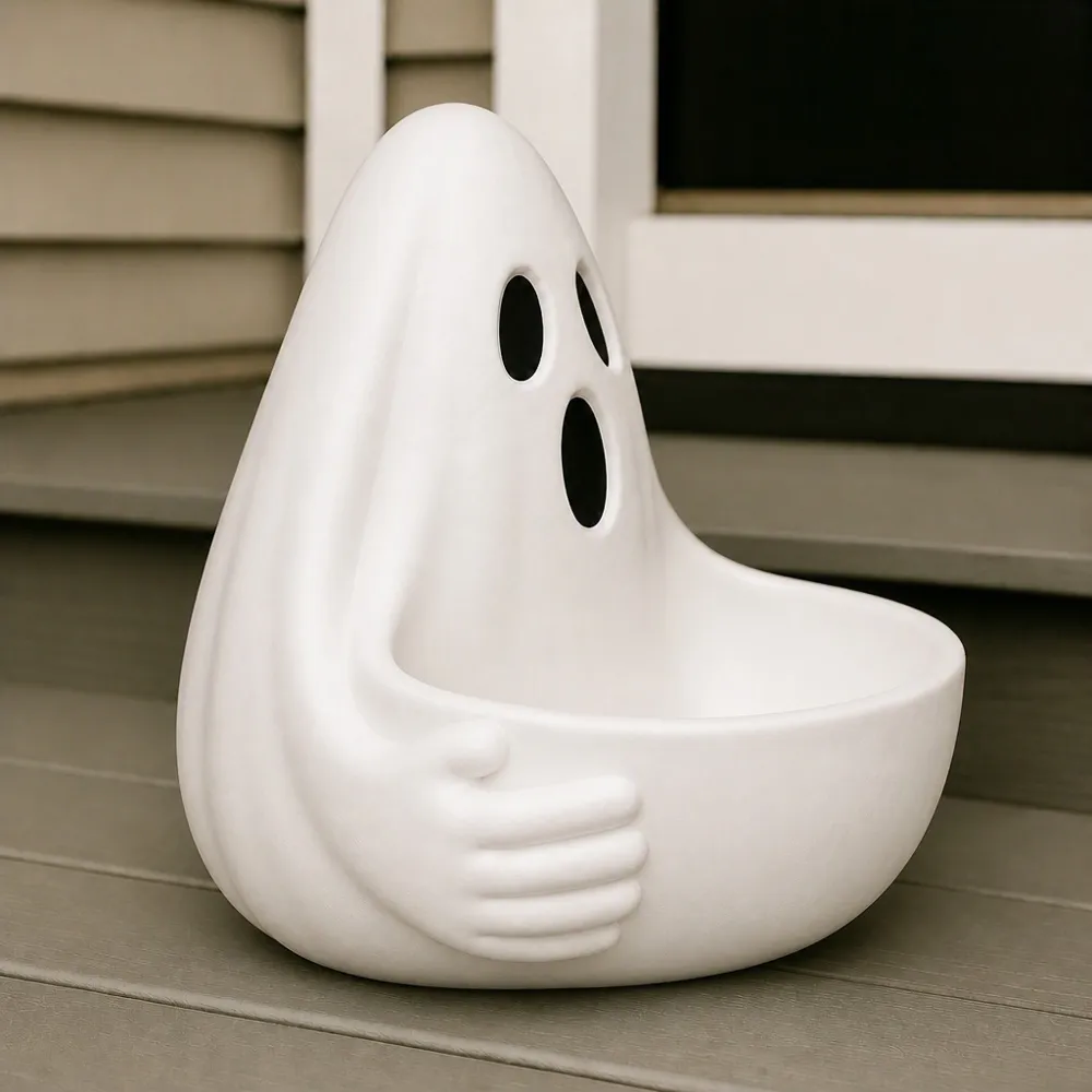 Ghost Goblet (Halloween Bowl), photo 4 of 4 - Ghost Goblet (Halloween Bowl) Household