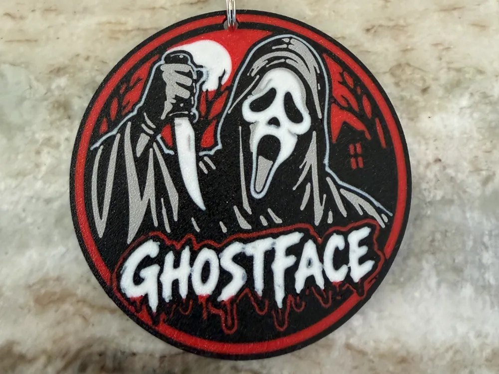 Ghostface keychain, photo 2 of 4 - Ghostface keychain Miniatures