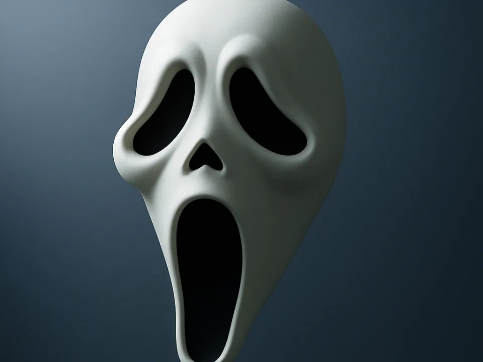 Ghostface / Scream Maske - Deko oder Wearable