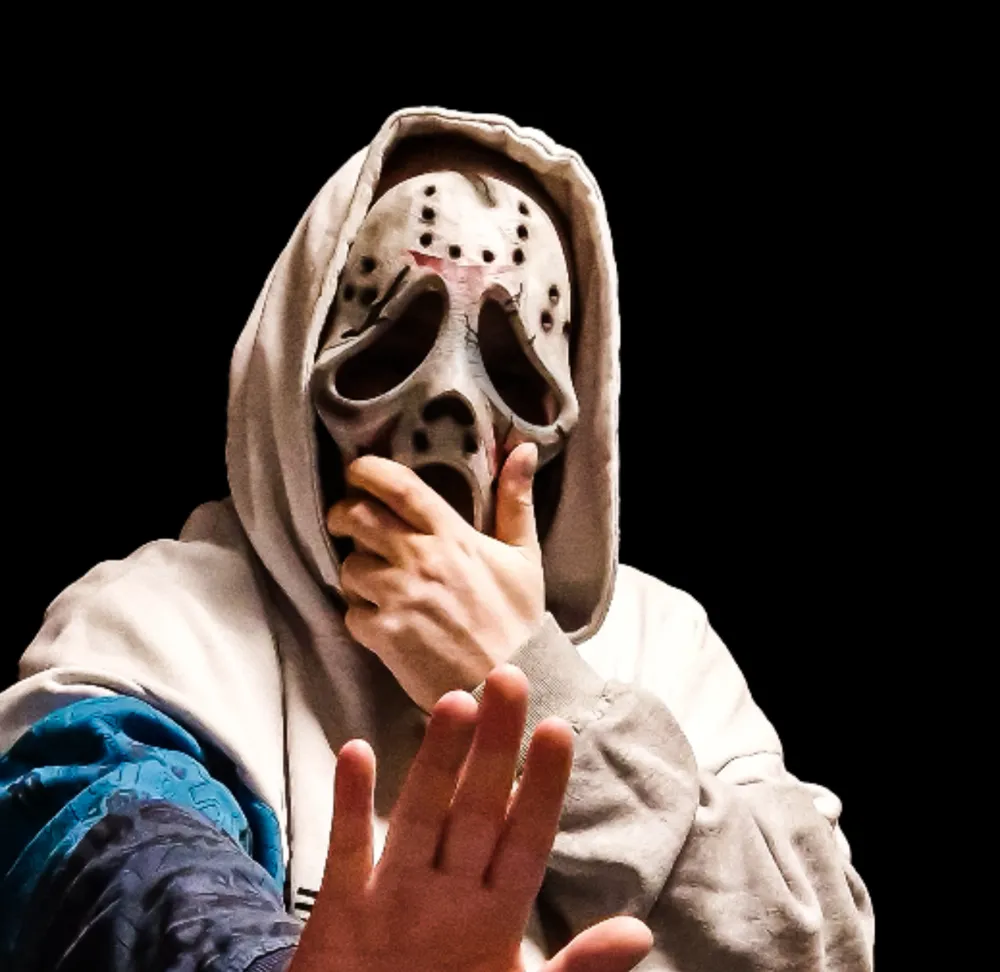 Ghostface x Jason Mask, photo 4 of 4 - Ghostface x Jason Mask Props & Cosplay