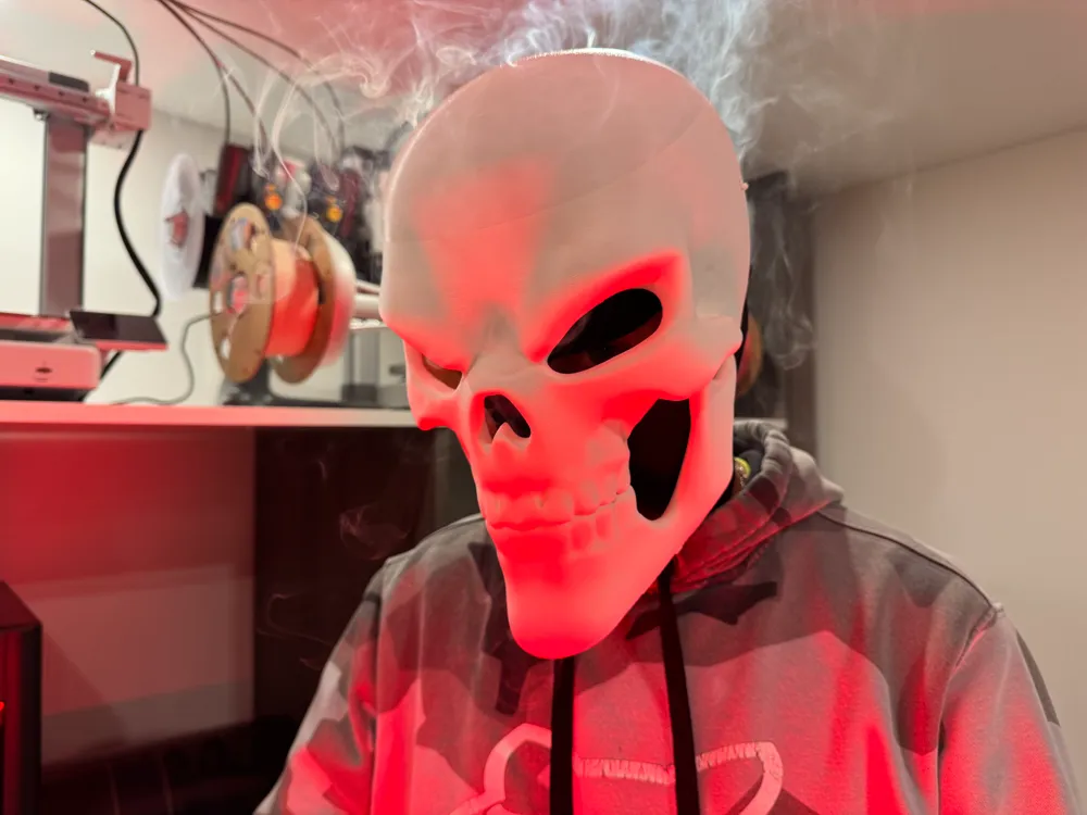 Ghostrider (Fan Art) Cosplay Mask, photo 3 of 4 - Skull & Horror Masks, antihero