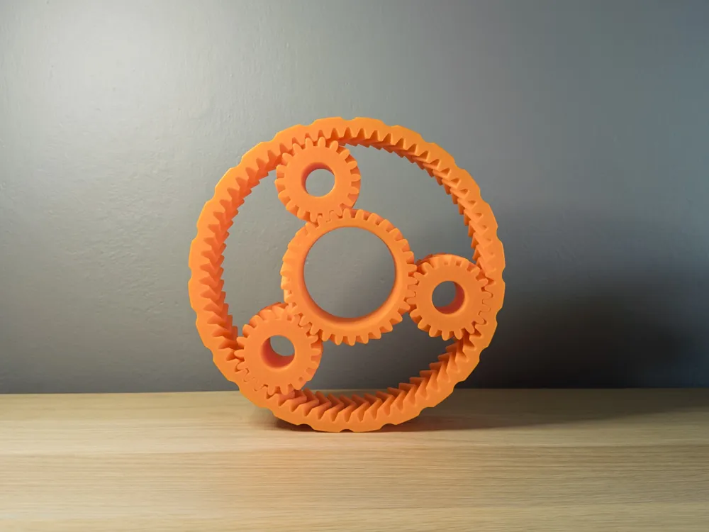 Giant Planetary Gear Hand Spinner, photo 3 of 4 - Giant Planetary Gear Hand Spinner Toys & Games