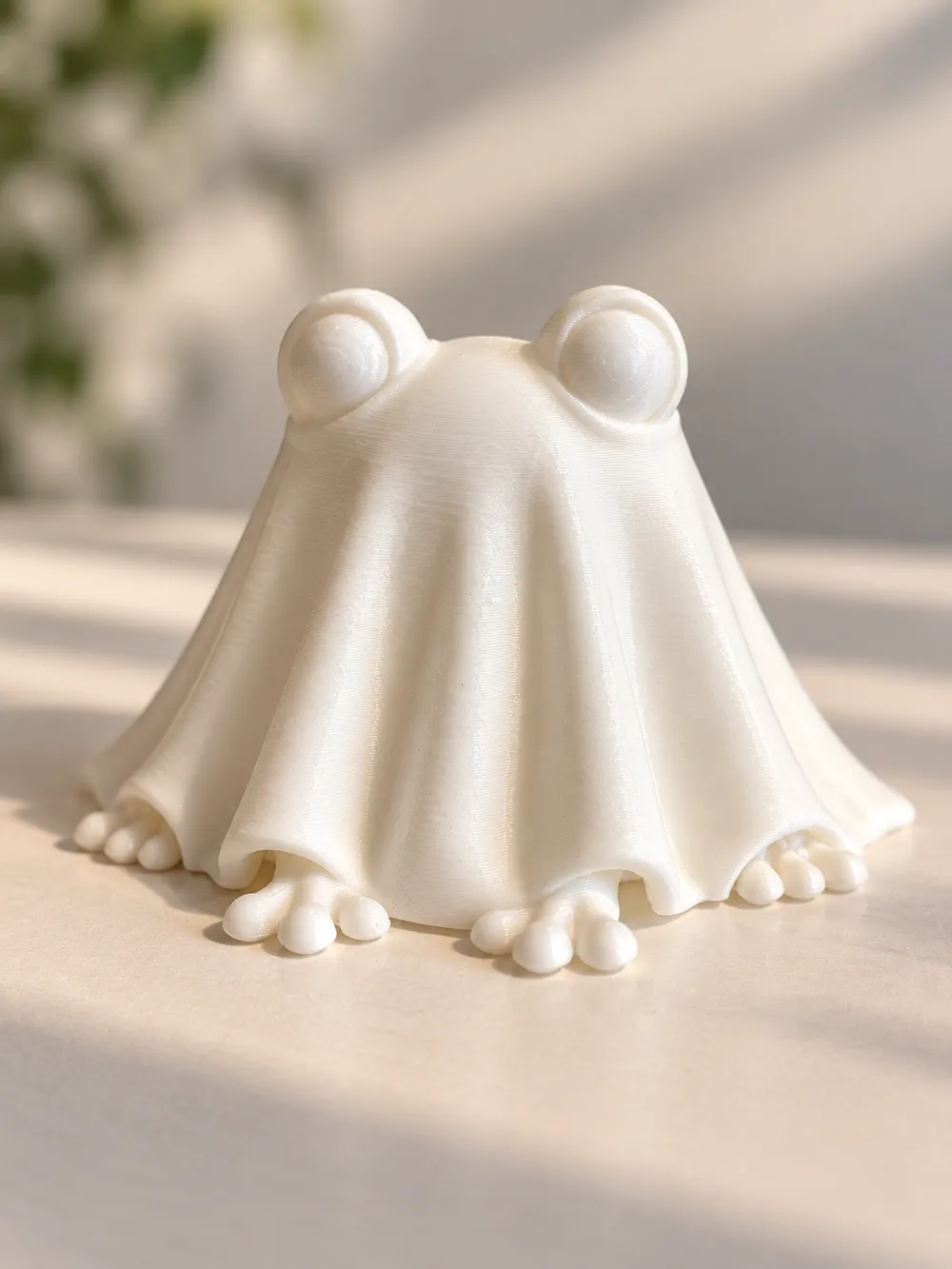 Gilly the Ghost Frog Cute Halloween I Fall Decor, photo 4 of 4 - Gilly the Ghost Frog Cute Halloween I Fall Decor Household