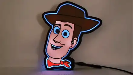 Woody - Toy Story | LED Light Box