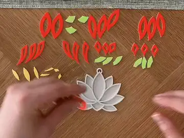 Hanging Lotus Flower needed)