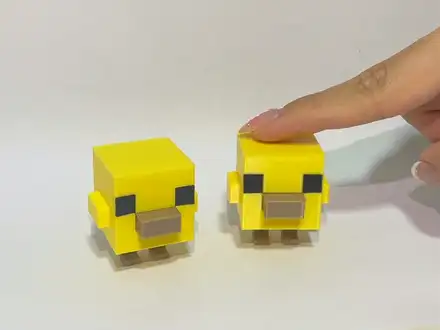 Minecraft Baby Chicken Fidget Clicker