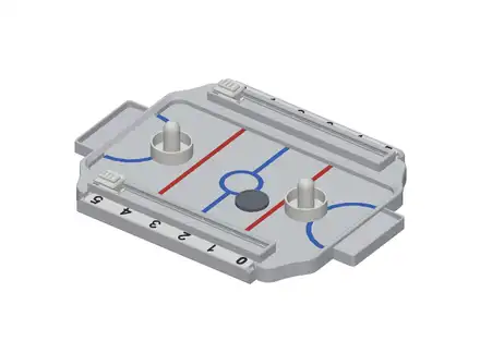 Air Hockey Mini V4 - 2 Player Game + Scoreboard