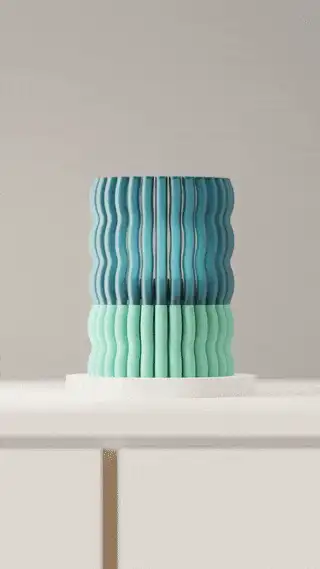 Tealight. Two Part Led Candle Lamp. Cosy Light