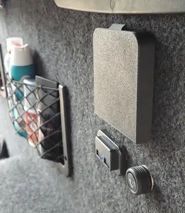 Foldable Wall-Mount Cup Holder - Van/Camper