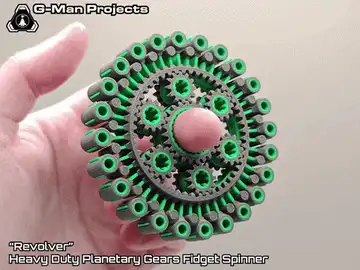 "Revolver" Heavy Duty Planetary Gears Spinner
