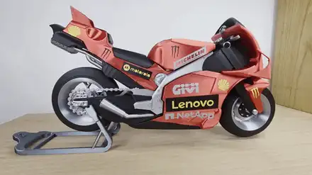 Moto GP Ducati Racing Bike Model