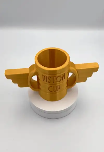 Piston Cup Can Holder, Ka-Chow Edition