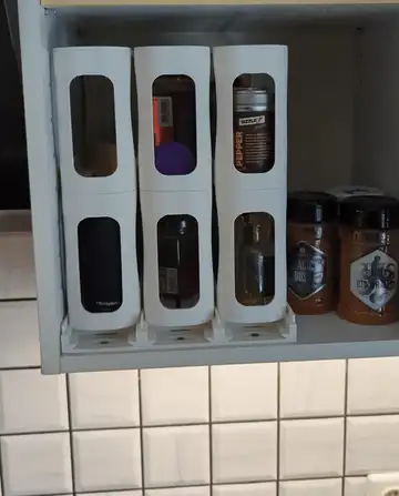 Spice Rack pullout - wide and 3in1
