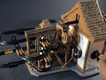 Water Mill Marble Run