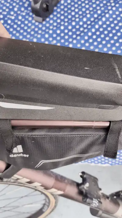 Riverside toptube bag reinforcement