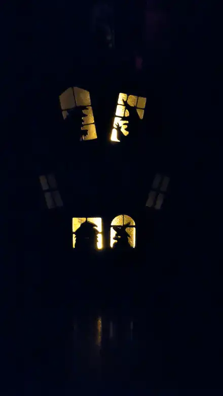 tealight haunted house