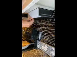 Under cabinet spice drawer