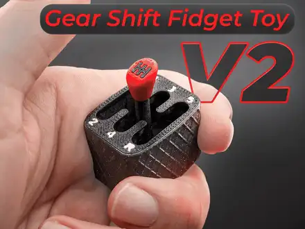 Gear Shift Fidget Toy V2