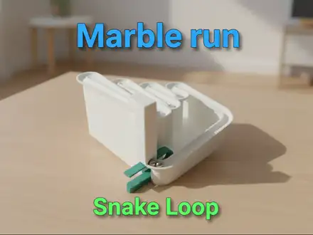 Marble Run - Snake Loop