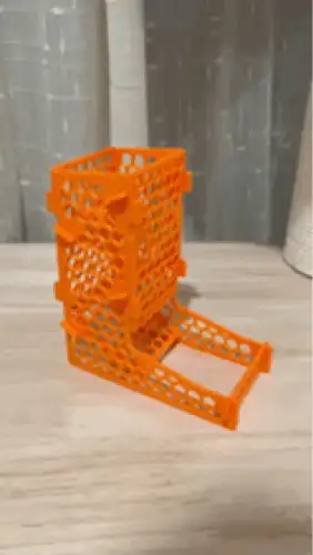 Honeycomb Dice Tower Kit Card
