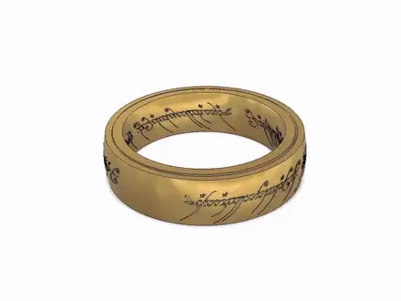 The One Ring - Rotating Fidget