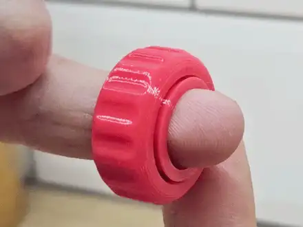 Litle Fidget Ring Spinner 12 13 14 16 mm finger