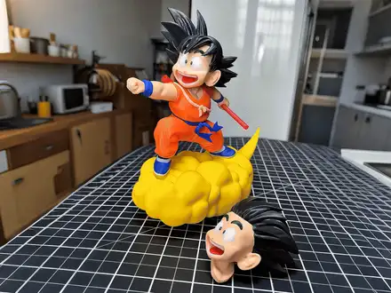 Flying Goku Multicolor - Snap-Fit (No Levitation)