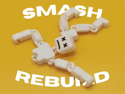 Smashable Break-Apart Ragdoll Toy