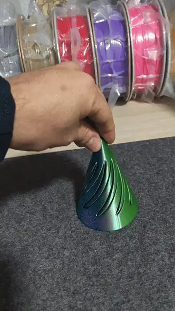 Fidget toy spiral