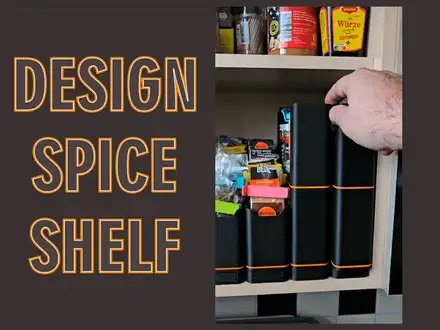 Design Spice Shelf