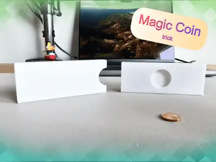 Cool Magic box coin trick