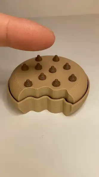 Chocolate Chip Cookie Clicker Fidget Toy