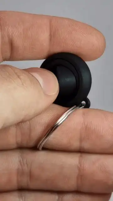 5-Ring Gyro Keychain: The Ultimate Fidget