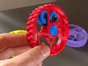 Mechanical Gear Fidget Spinner