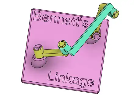 Bennett Linkage - Educational Model