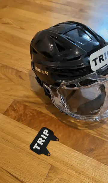 Customizable Hockey Helmet Name Plates V2