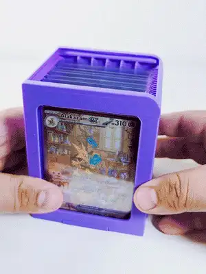 Sliding Deck Box (No Glue) Card Top Loaders