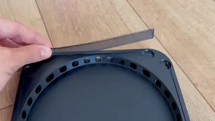 Mac Studio & Mac Mini Dust Stand v2 - Mesh Design