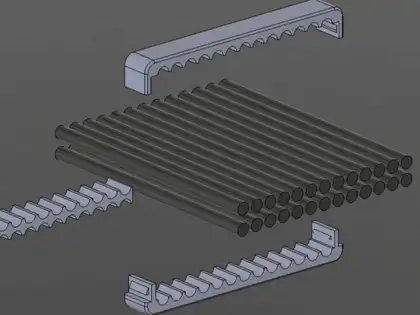 Parametric PC Cable Combs
