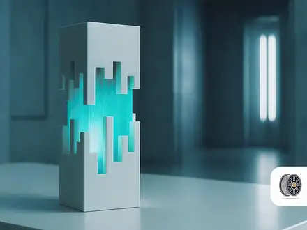 A Modern Futuristic Prism Lamp