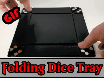 Flat Folding Dice Tray for DnD / MTG / Board Games