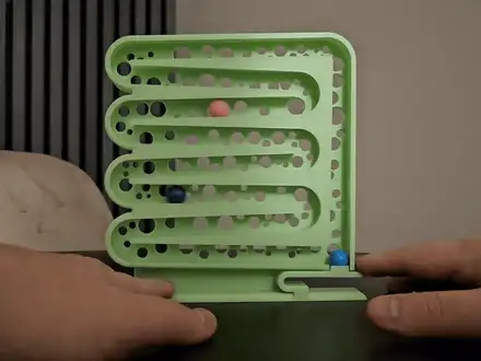 Smooth Marble Run V2 - Fidget toy