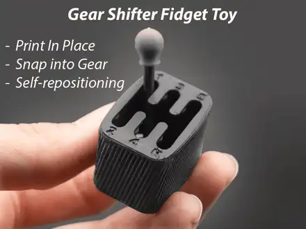 Gear Shifter Fidget Toy