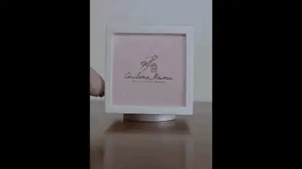 Rotating Photo and QRCode Cube