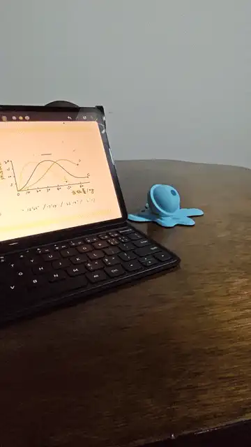 Melting Lollipop Apple Pencil Stand