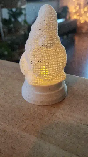 Christmas Gnome Lantern