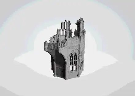 Wargame Imperial Auspex Tower ruins