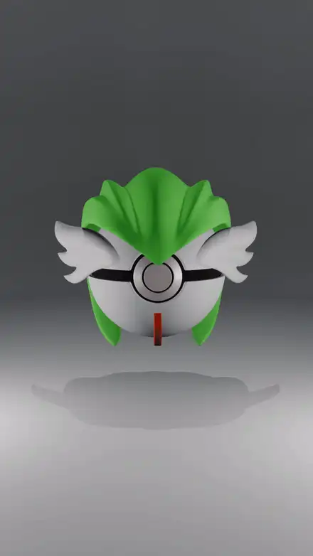 Gardevoir Themed pokeball