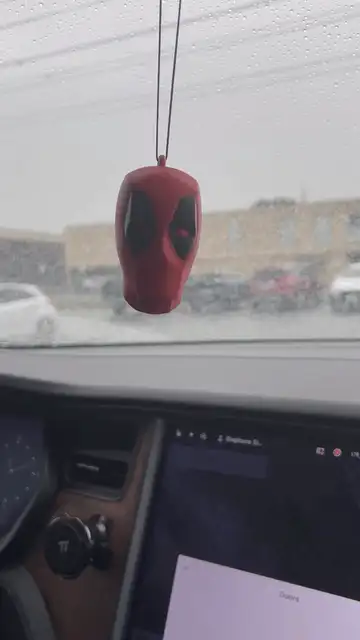 Deadpool keychain/ car mirror accessories