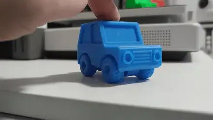 Funny toy jeep